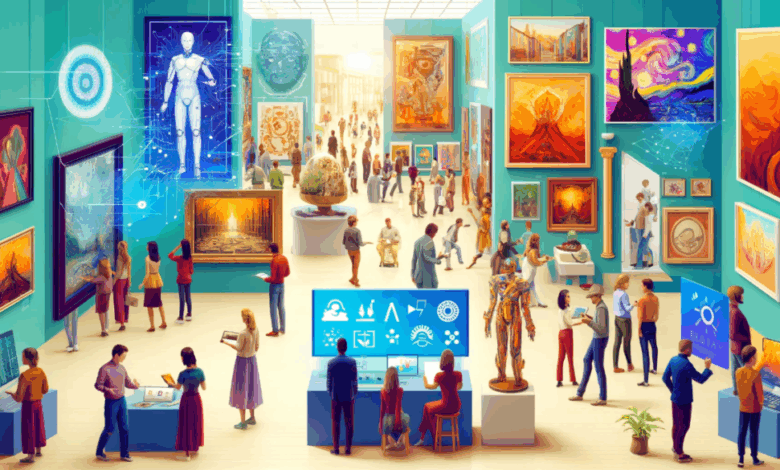 AI-Generated Masterpieces: The Blurring Lines Between Human and Machine Creativity AI-Generated Masterpieces: The Blurring Lines Between Human and Machine Creativity