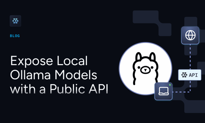 Run Ollama Models Locally and make them Accessible via Public API