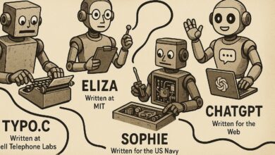 ELIZA, SOPHIE, ChatGPT